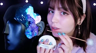 ASMR – 超灵敏耳朵抚摸注意力 _ BlueKatie