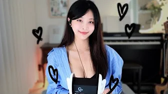 ASMR – 轻轻地进行耳朵按摩  _ mimo